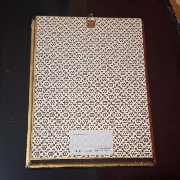 Vintage G.B. Florence Miniature Framed Landscape Prints - Pair - Made in Italy - Picture 12 of 16